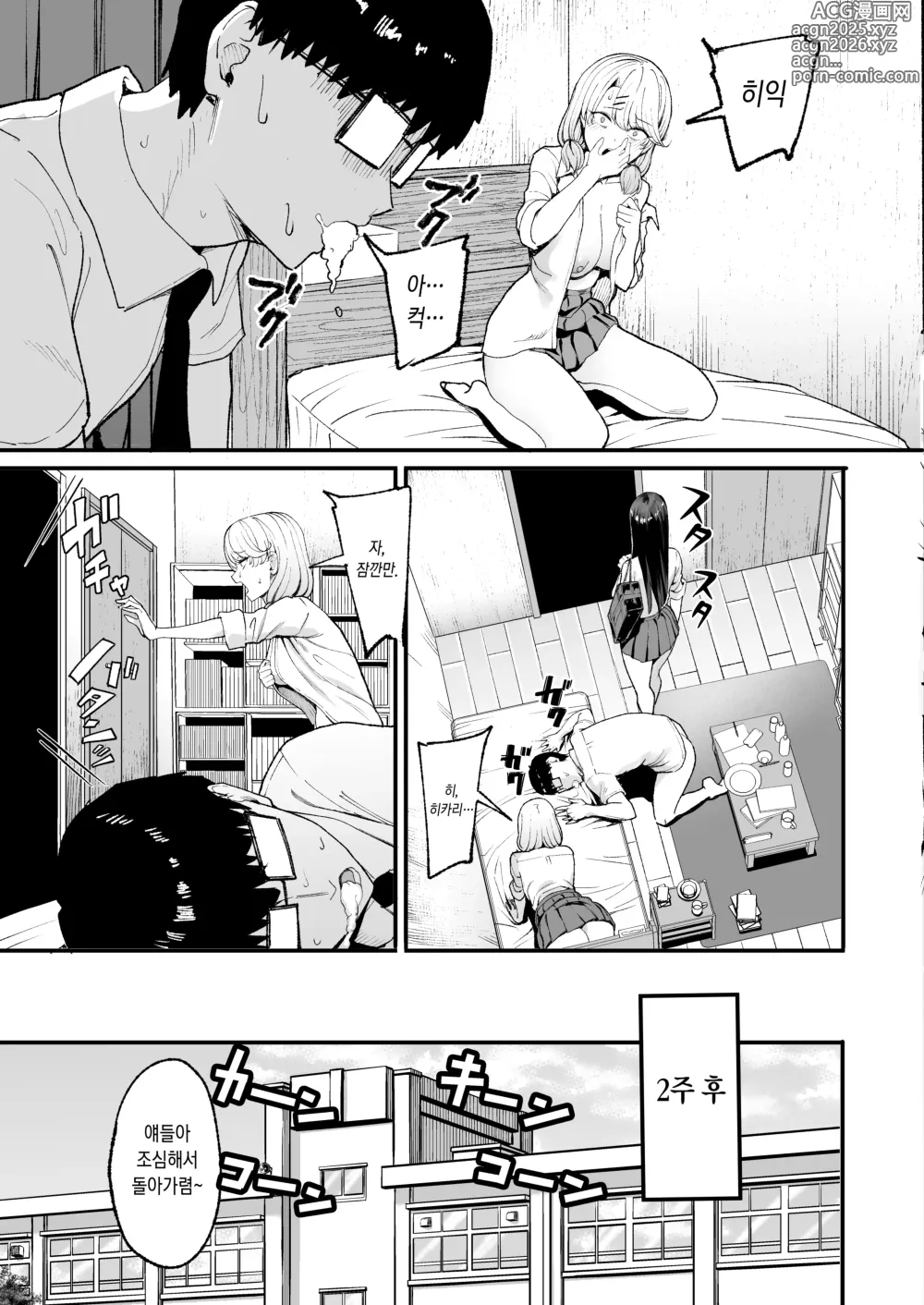 Page 5 of doujinshi Iribitari Gal ni Manko Tsukawasete Morau Hanashi 4
