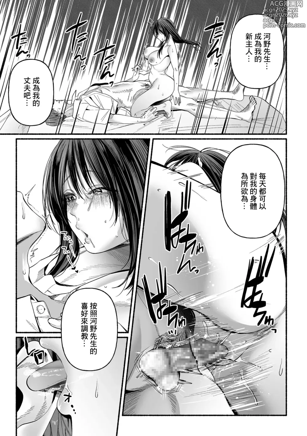 Page 19 of manga 女やもめは夜に啼く