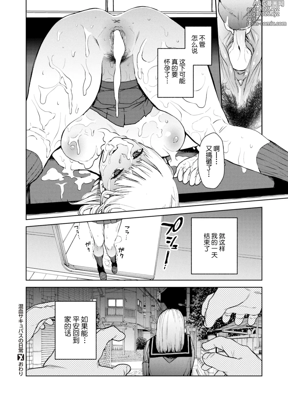 Page 22 of manga 混血サキュバスたちの日常