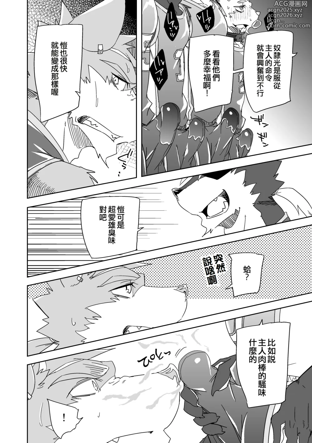 Page 12 of doujinshi 狗的馴養方法 5