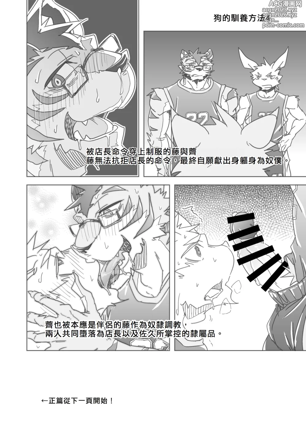 Page 6 of doujinshi 狗的馴養方法 5