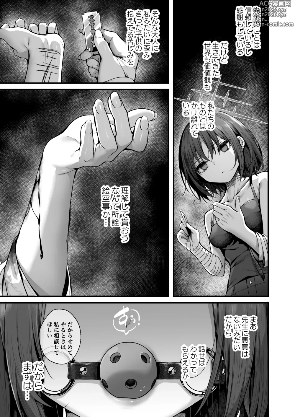 Page 9 of doujinshi Sensei wa Watashi o xx Shite Kurenai - MY TEACHER DONT XX FOR ME