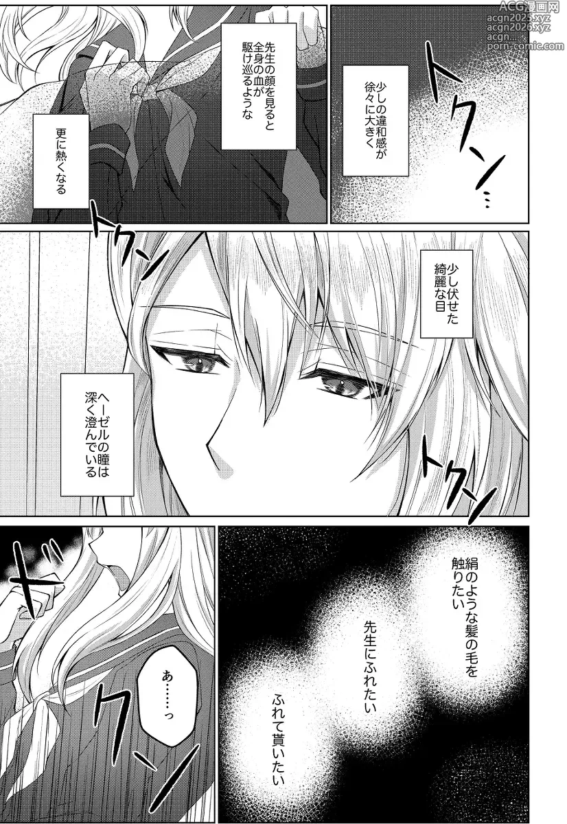 Page 8 of doujinshi Himitsu to Naka kokoroyoku