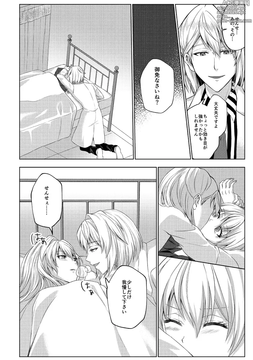 Page 9 of doujinshi Himitsu to Naka kokoroyoku