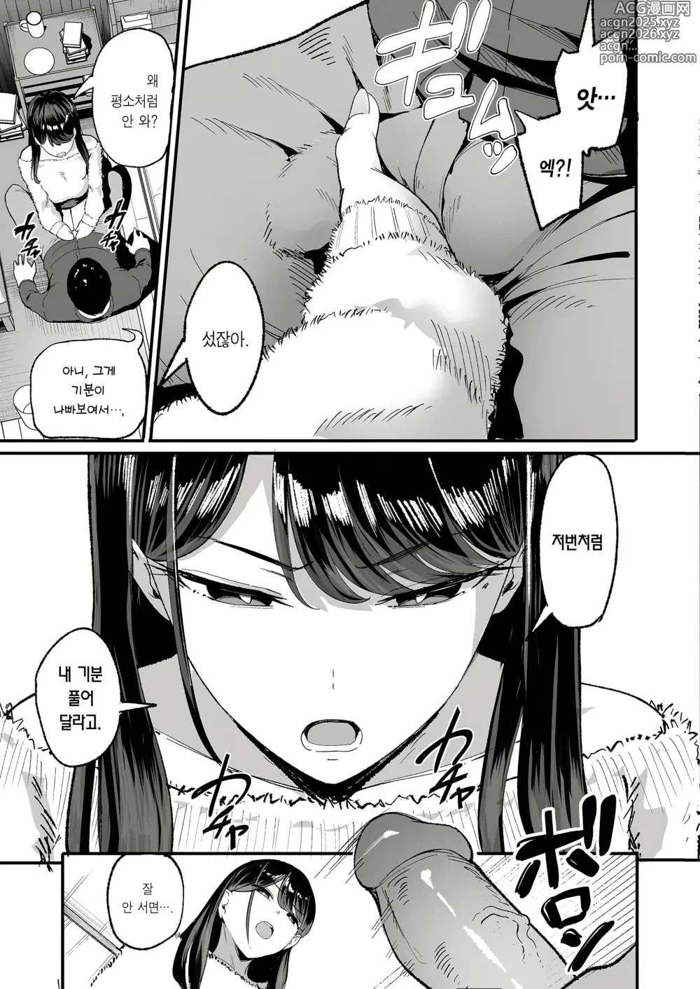 Page 7 of doujinshi 눌러앉은 갸루가 보지 쓰게 해주는 이야기 2 (decensored)