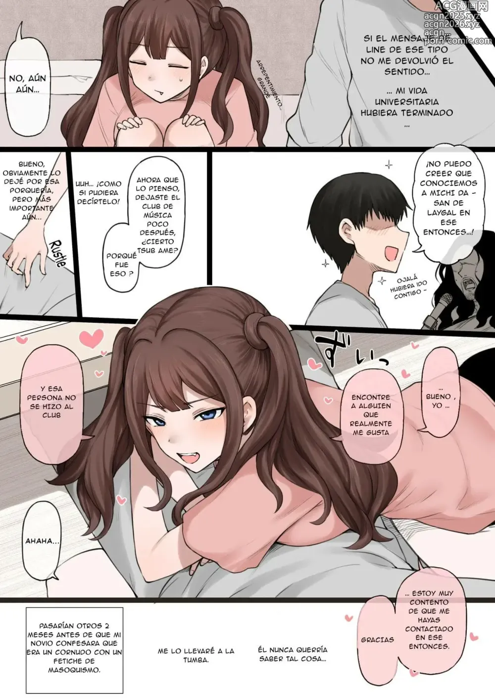 Page 18 of doujinshi Boku no Netorase Seiheki ni Tsukiatte kureru Kanojo FULL