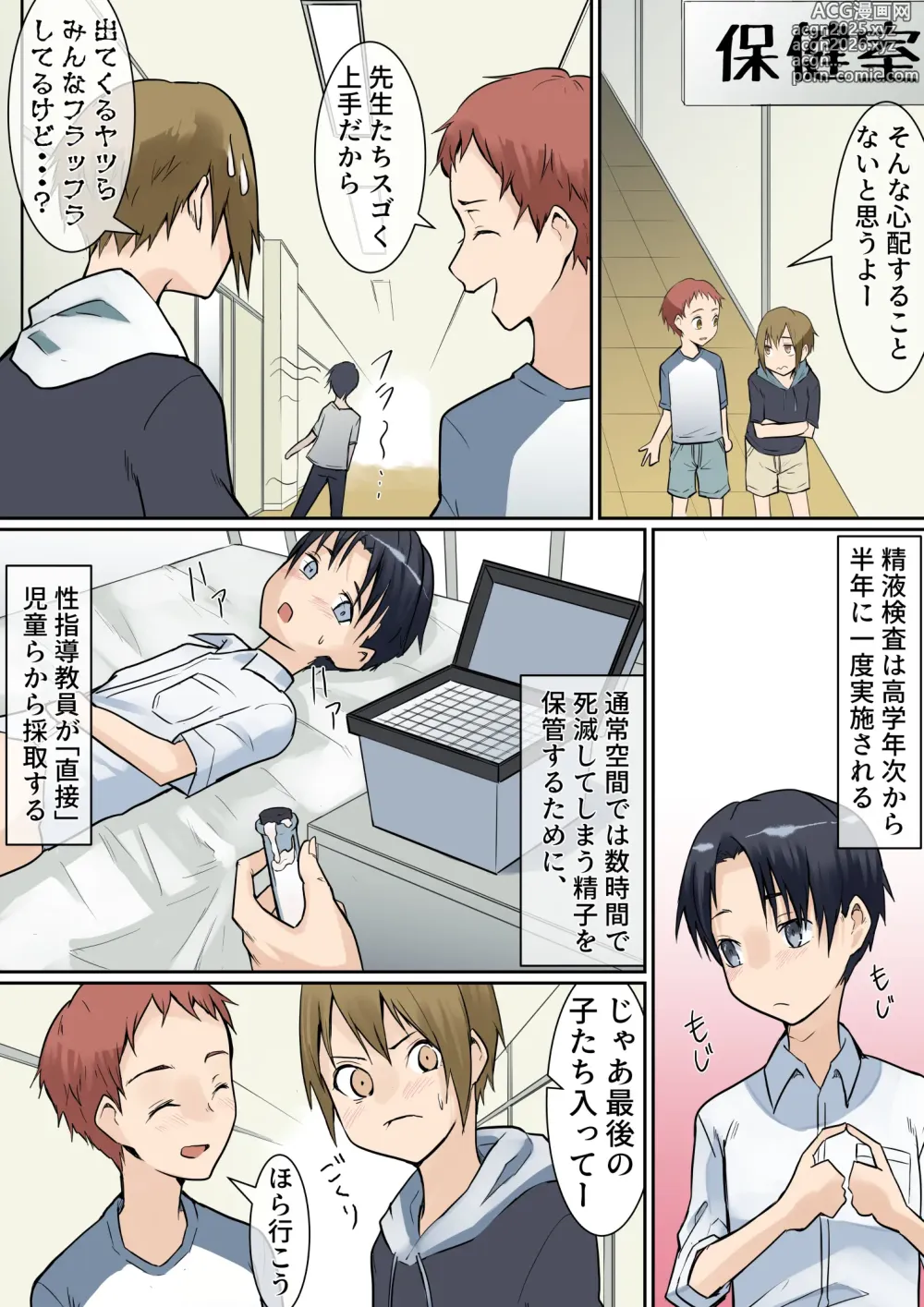 Page 4 of doujinshi Nukiari seieki kensa -Seikyouikusokushinseisaku Ep2-