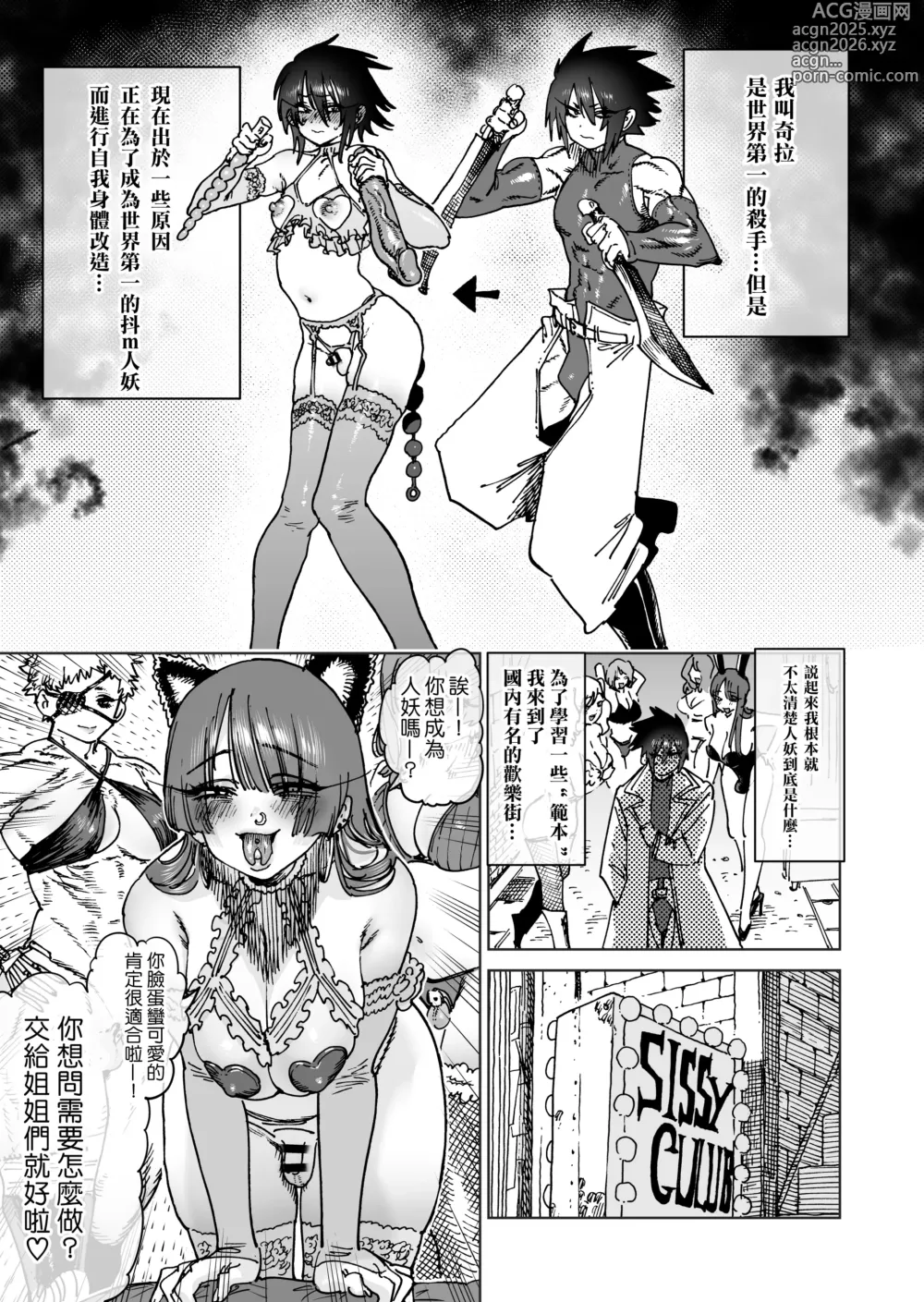 Page 8 of doujinshi 世界最强杀手的自我母猪调教改造