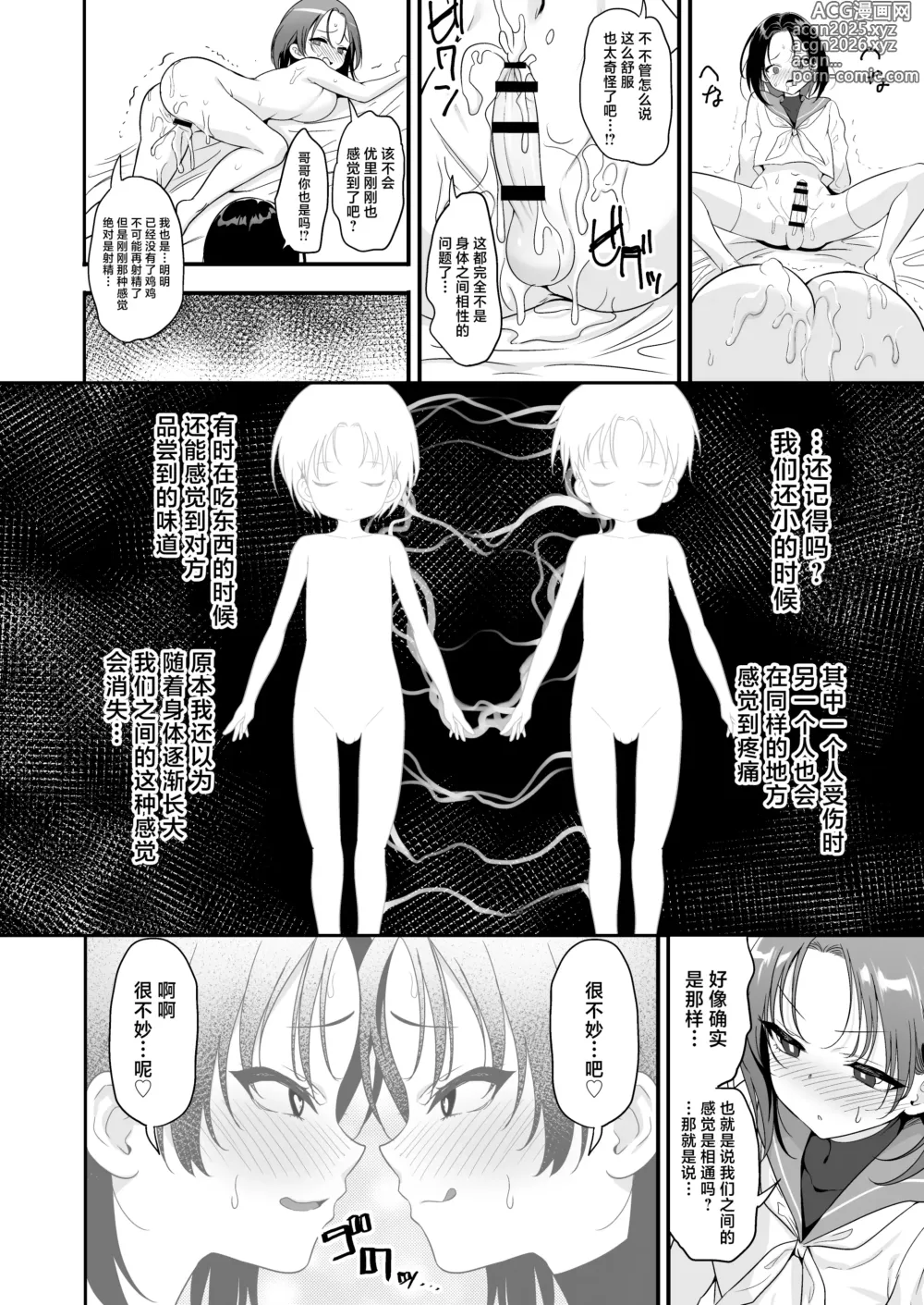 Page 16 of doujinshi Futagox TS Ani to Otokonoko no Otouto ga Zukobako Yarimakuru Hanashi