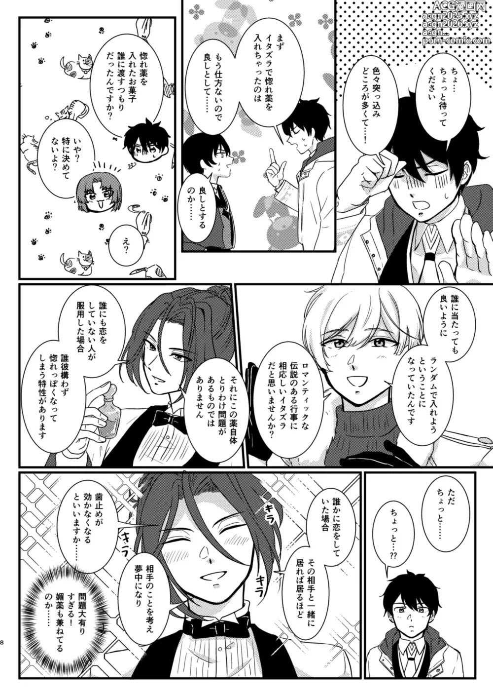 Page 6 of doujinshi The Love Potion will make a wish come true