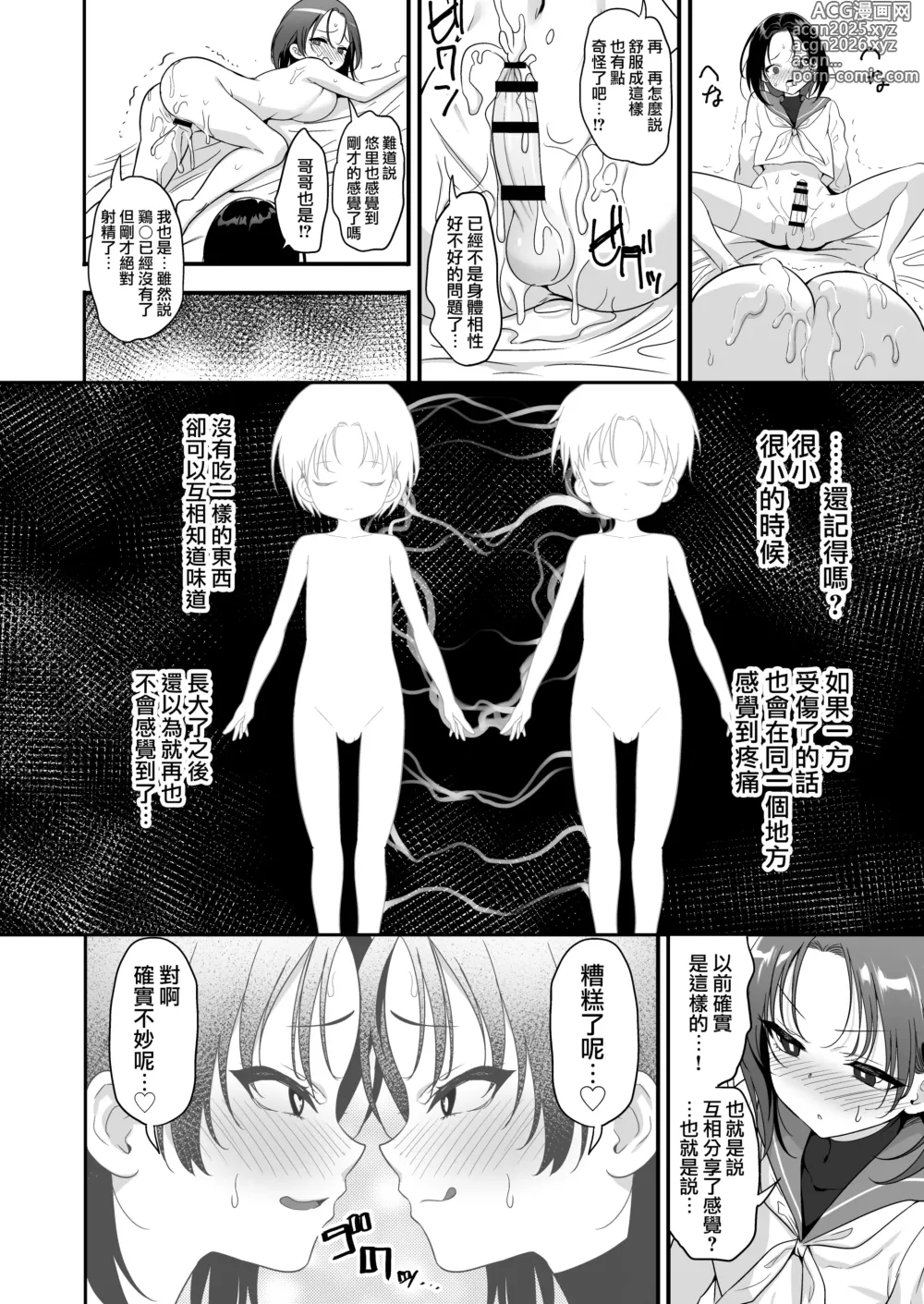 Page 17 of doujinshi Futagox TS Ani to Otokonoko no Otouto ga Zukobako Yarimakuru Hanashi