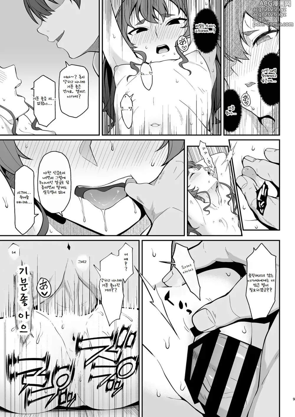 Page 8 of doujinshi Jigoujitoku desuyo, Eris Ojousama + Omake