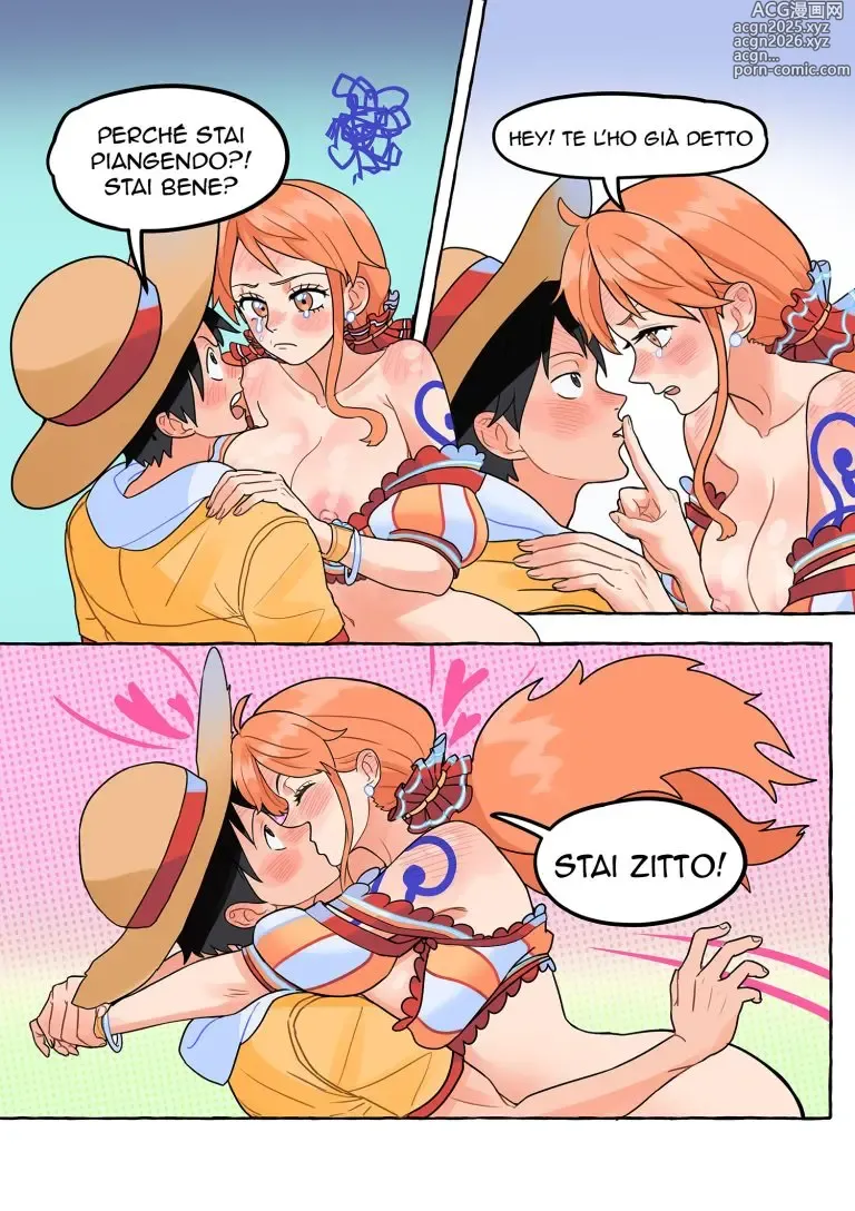 Page 14 of doujinshi Incidente sullisola delle arance (decensored)