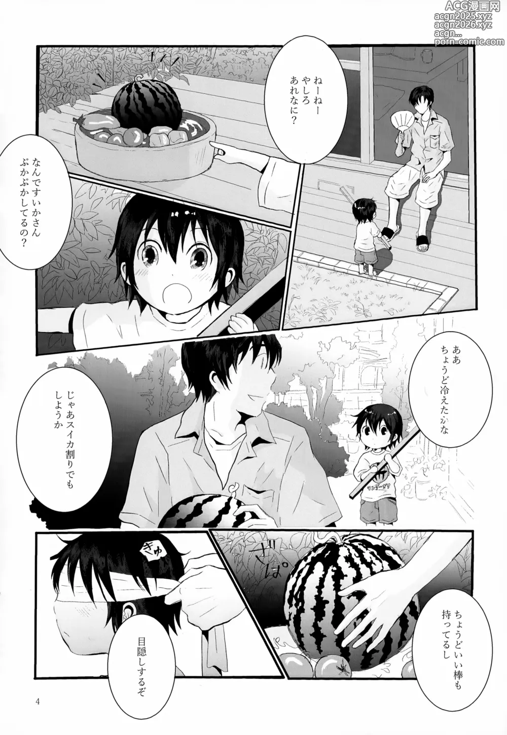 Page 4 of doujinshi Sairoku-shuu 2