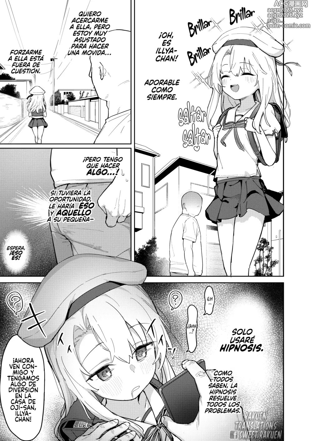 Page 2 of doujinshi Un Libro porno sobre cómo hacer bebés totalmente consensuado (Hipnosis) con Illya-chan (decensored)