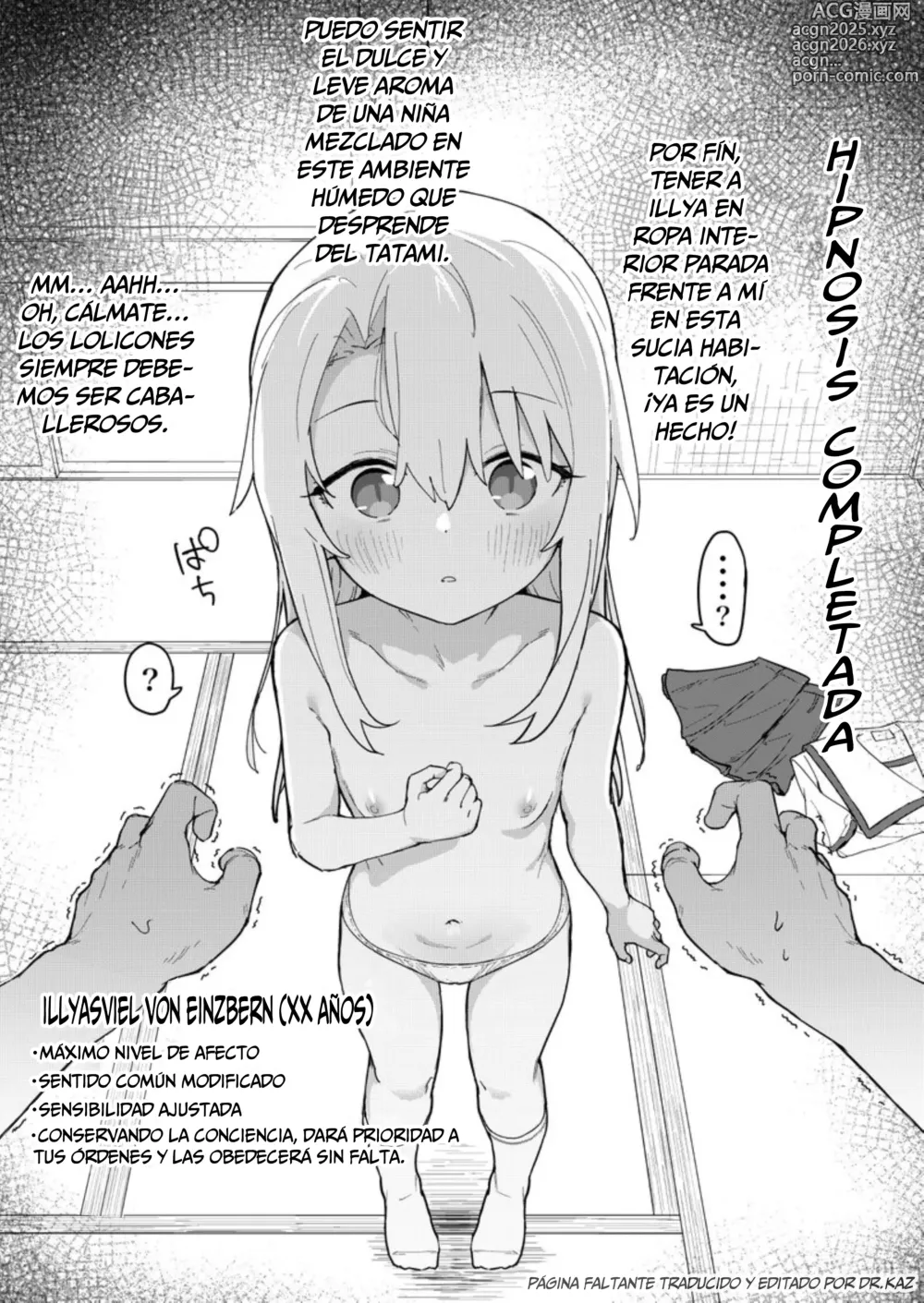 Page 3 of doujinshi Un Libro porno sobre cómo hacer bebés totalmente consensuado (Hipnosis) con Illya-chan (decensored)