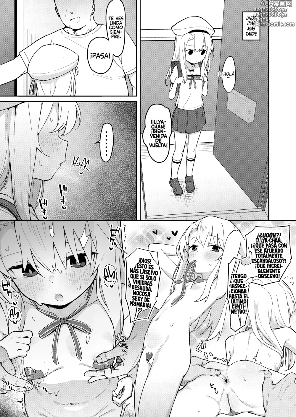 Page 5 of doujinshi Un Libro porno sobre cómo hacer bebés totalmente consensuado (Hipnosis) con Illya-chan (decensored)