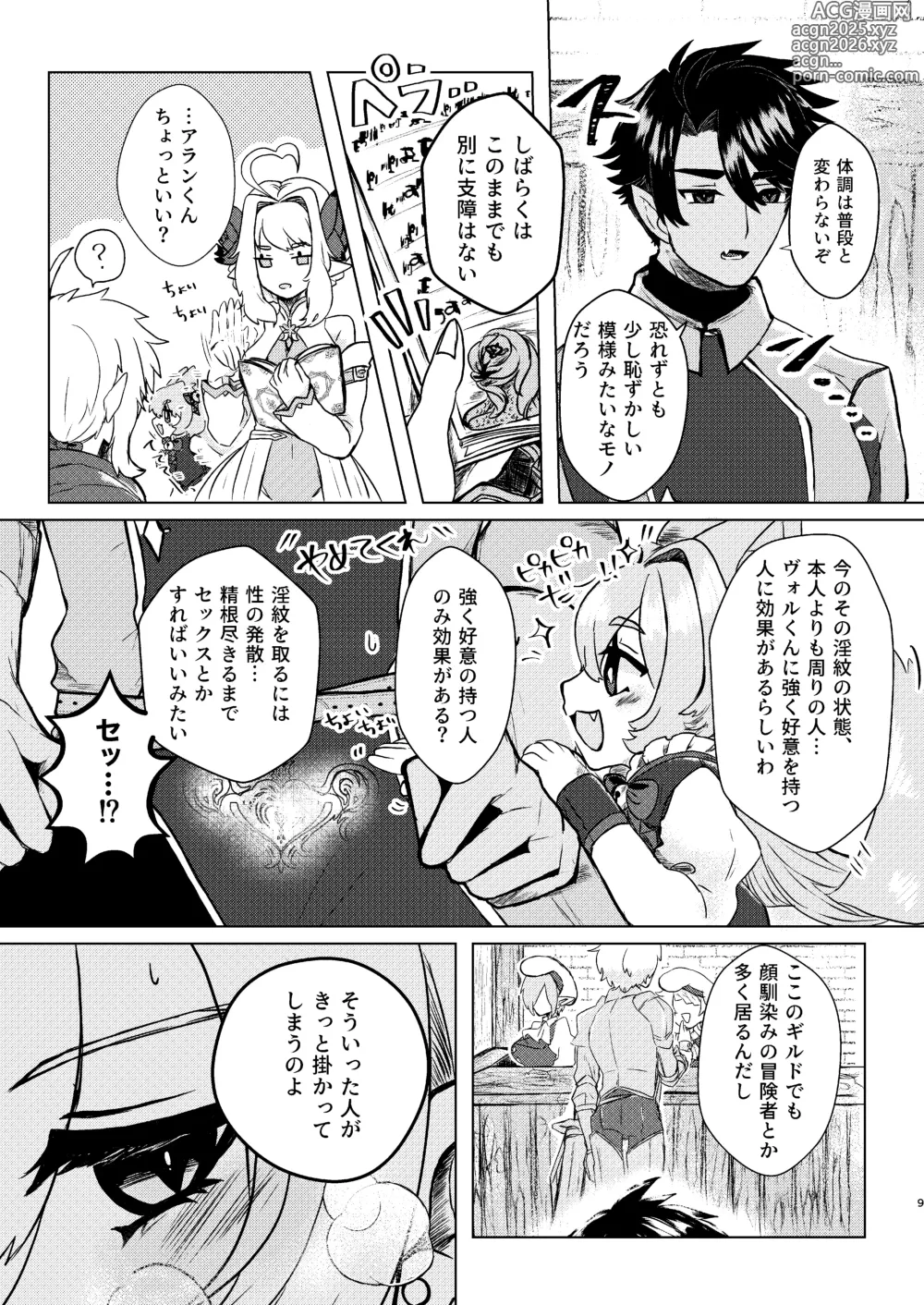 Page 7 of doujinshi Seme ni Inmon ga Tsuku Hanashi