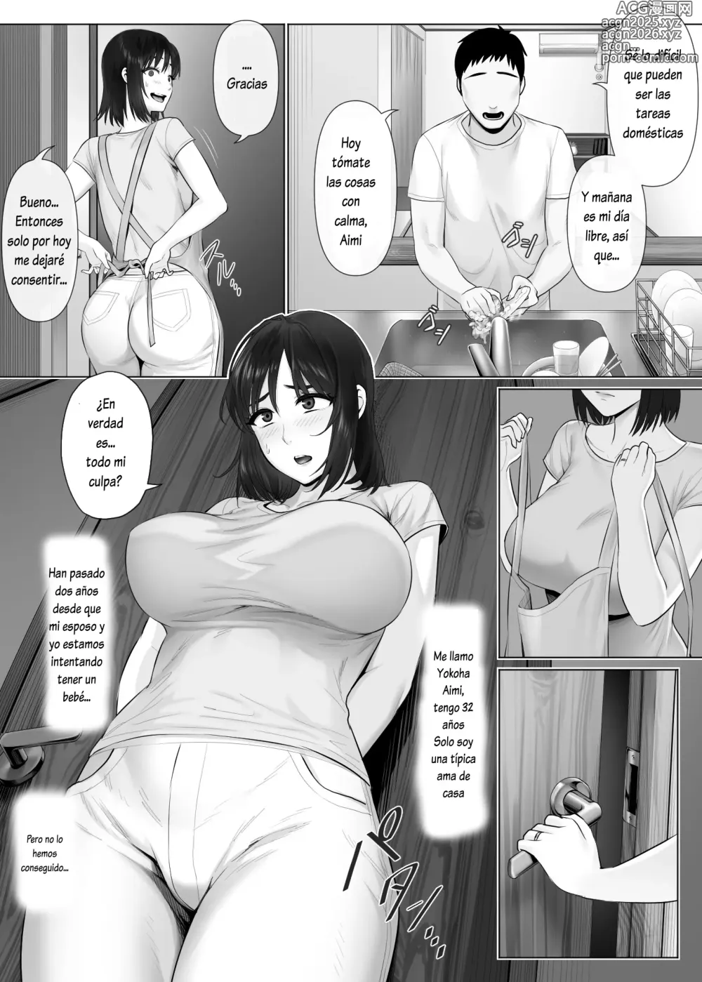 Page 4 of doujinshi LeveChi na Swapping 2 ~Hatsu Zecchou de Iki Kuruu Tsuma Hen~ (Spanish]