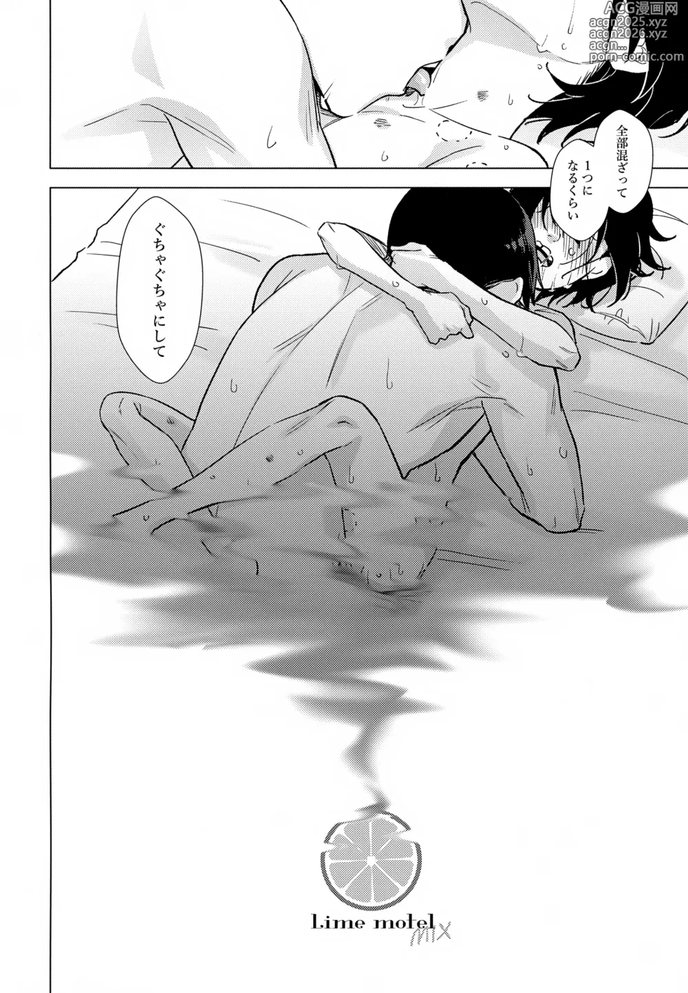 Page 21 of doujinshi Lime Motel MIX