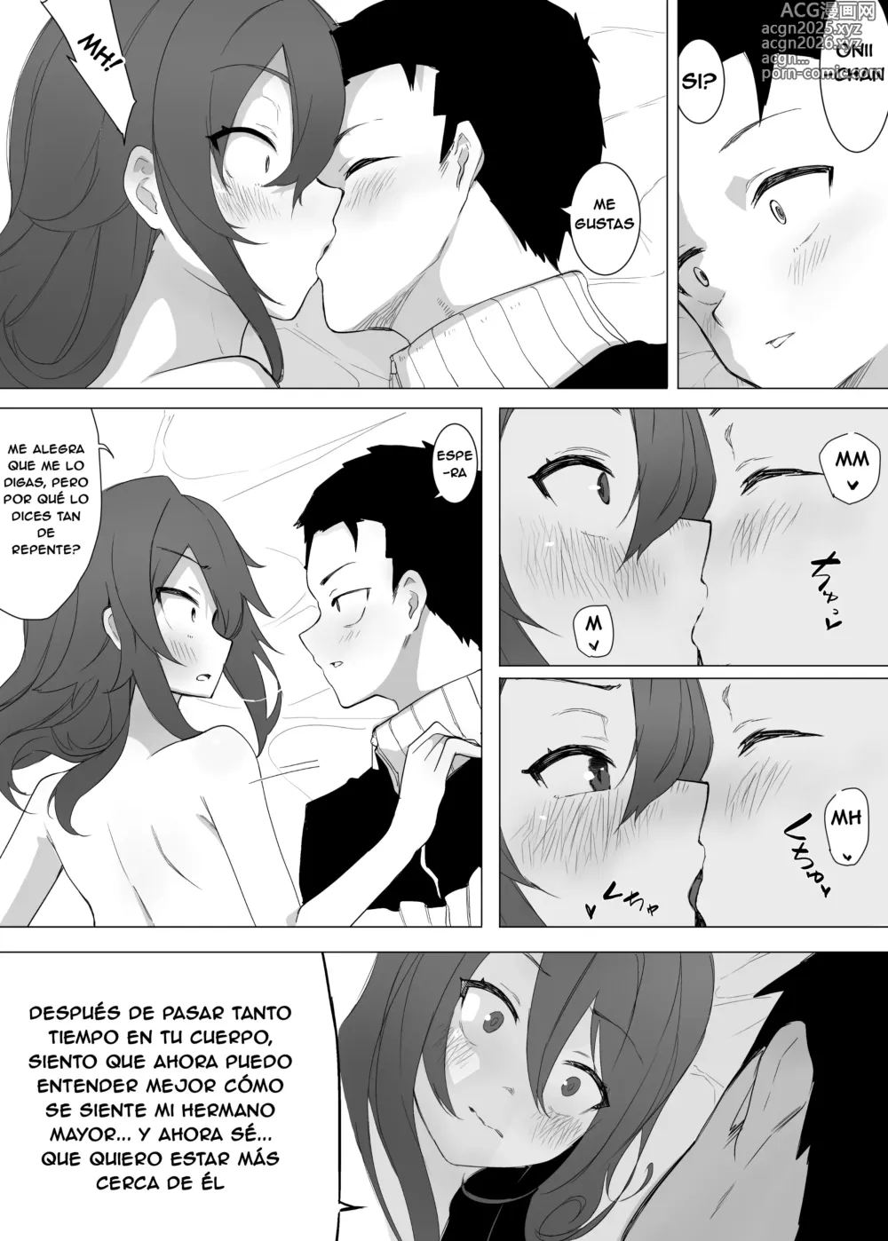 Page 39 of doujinshi ¿Cambié de lugar con mi hermana menor con la que no me llevo nada bien? ¡Déjalo todo en manos de tu hermano!
