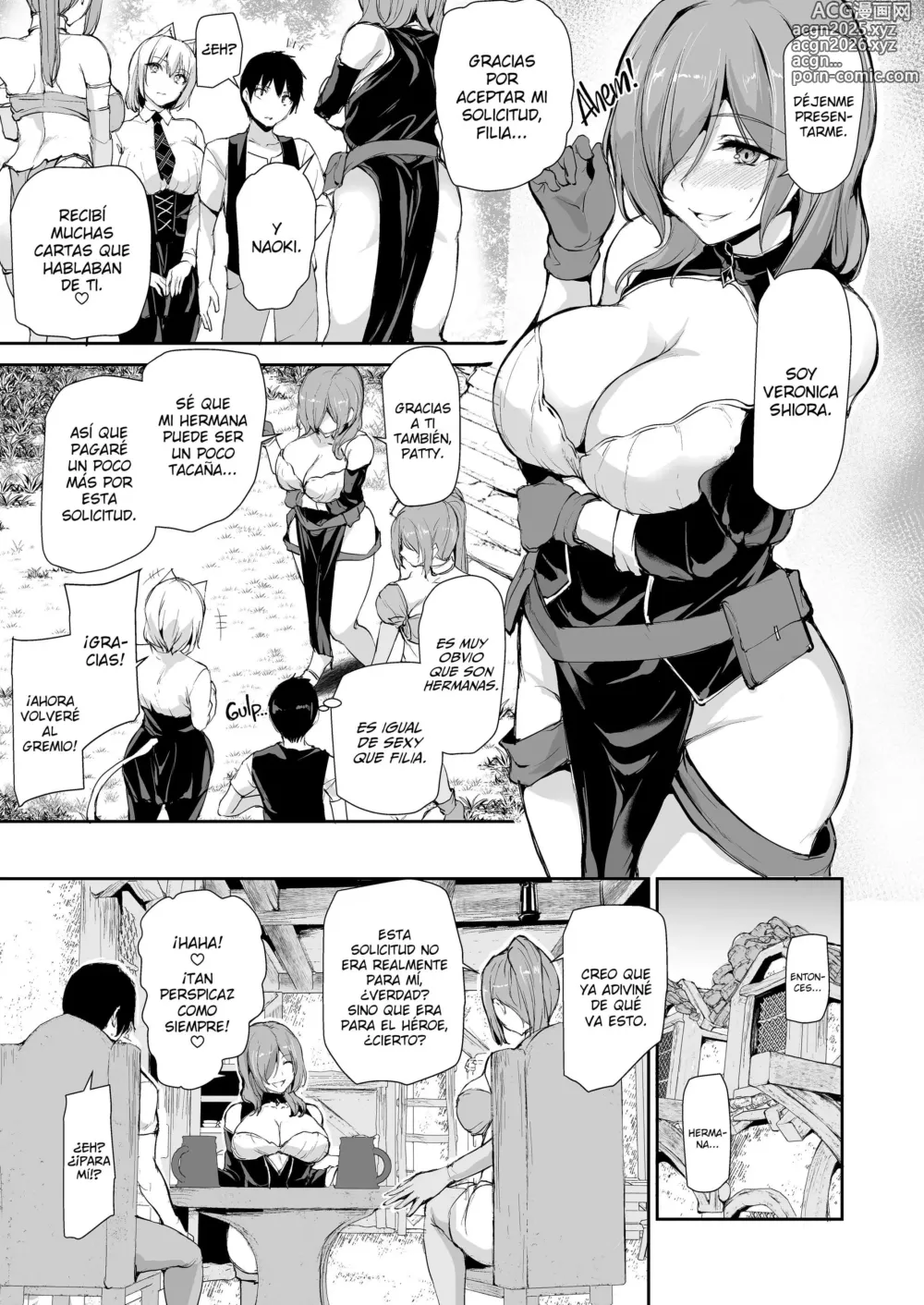 Page 4 of doujinshi Isekai Harem Monogatari - Capítulo 9 - Siendo Consentido Por Una Alquimista