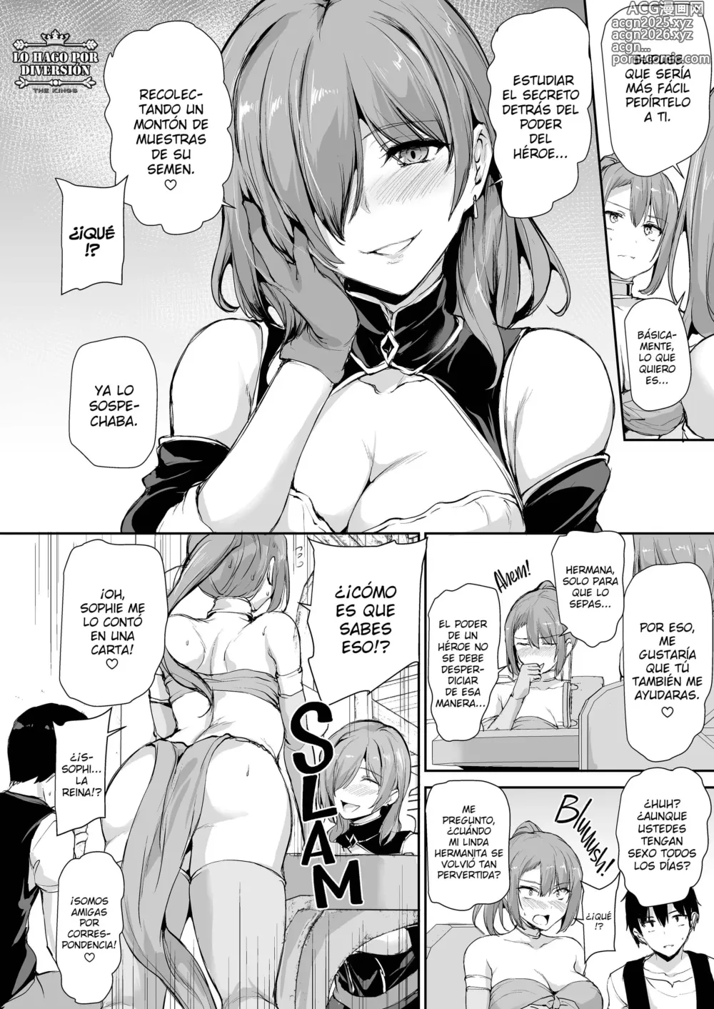 Page 5 of doujinshi Isekai Harem Monogatari - Capítulo 9 - Siendo Consentido Por Una Alquimista