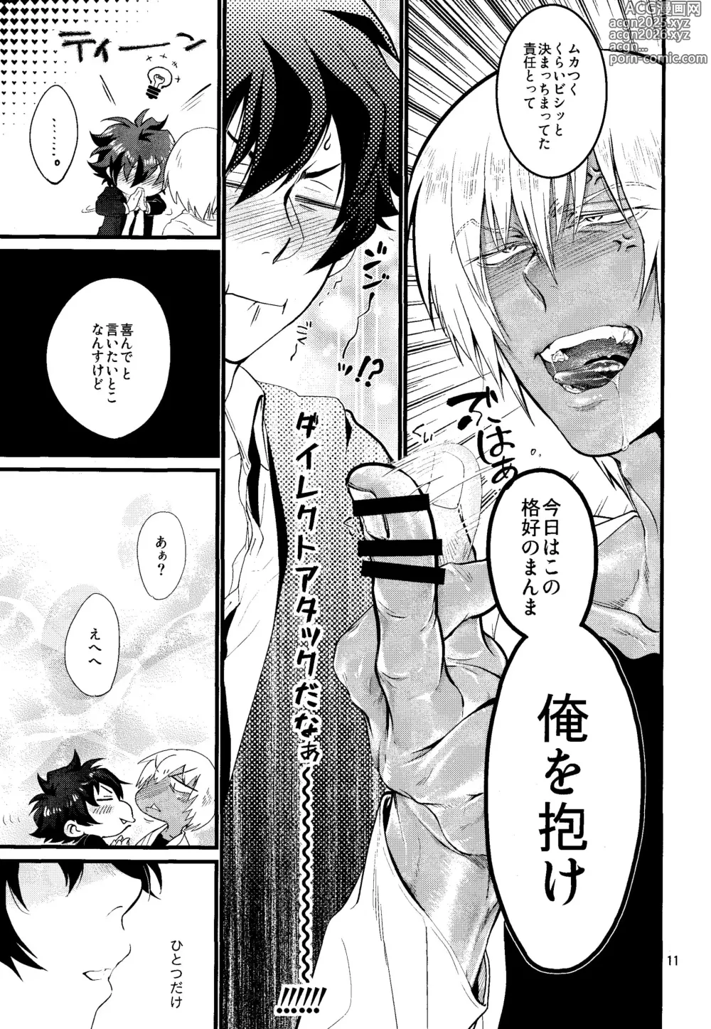 Page 10 of doujinshi Nameru na nante iwanaide
