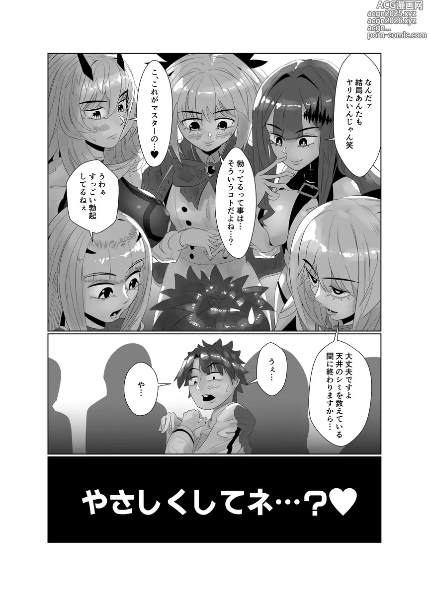 Page 11 of doujinshi Avalon Le Fay 6P Rankou Hon