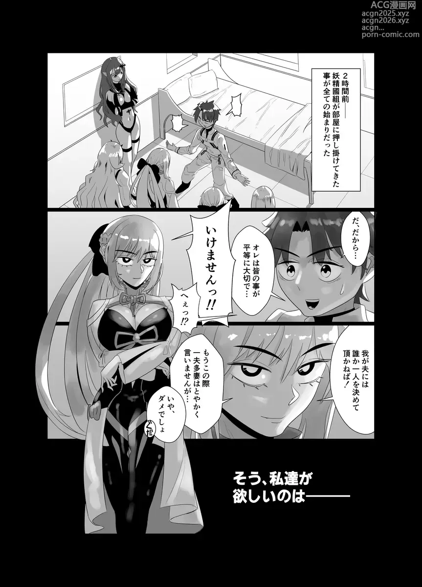 Page 6 of doujinshi Avalon Le Fay 6P Rankou Hon