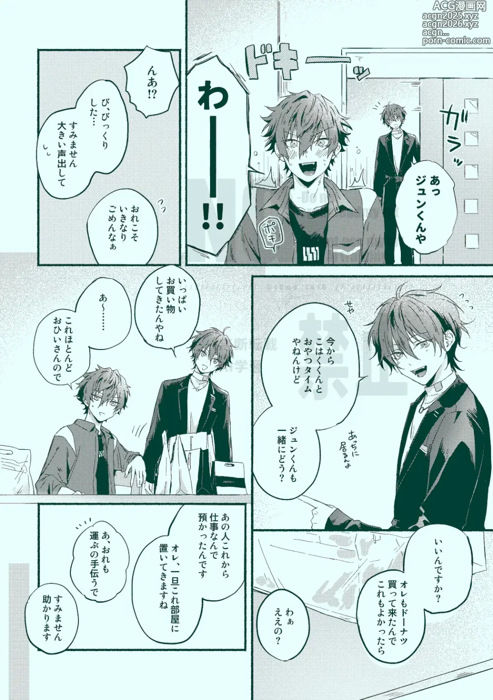 Page 6 of doujinshi Docchi mo docchi