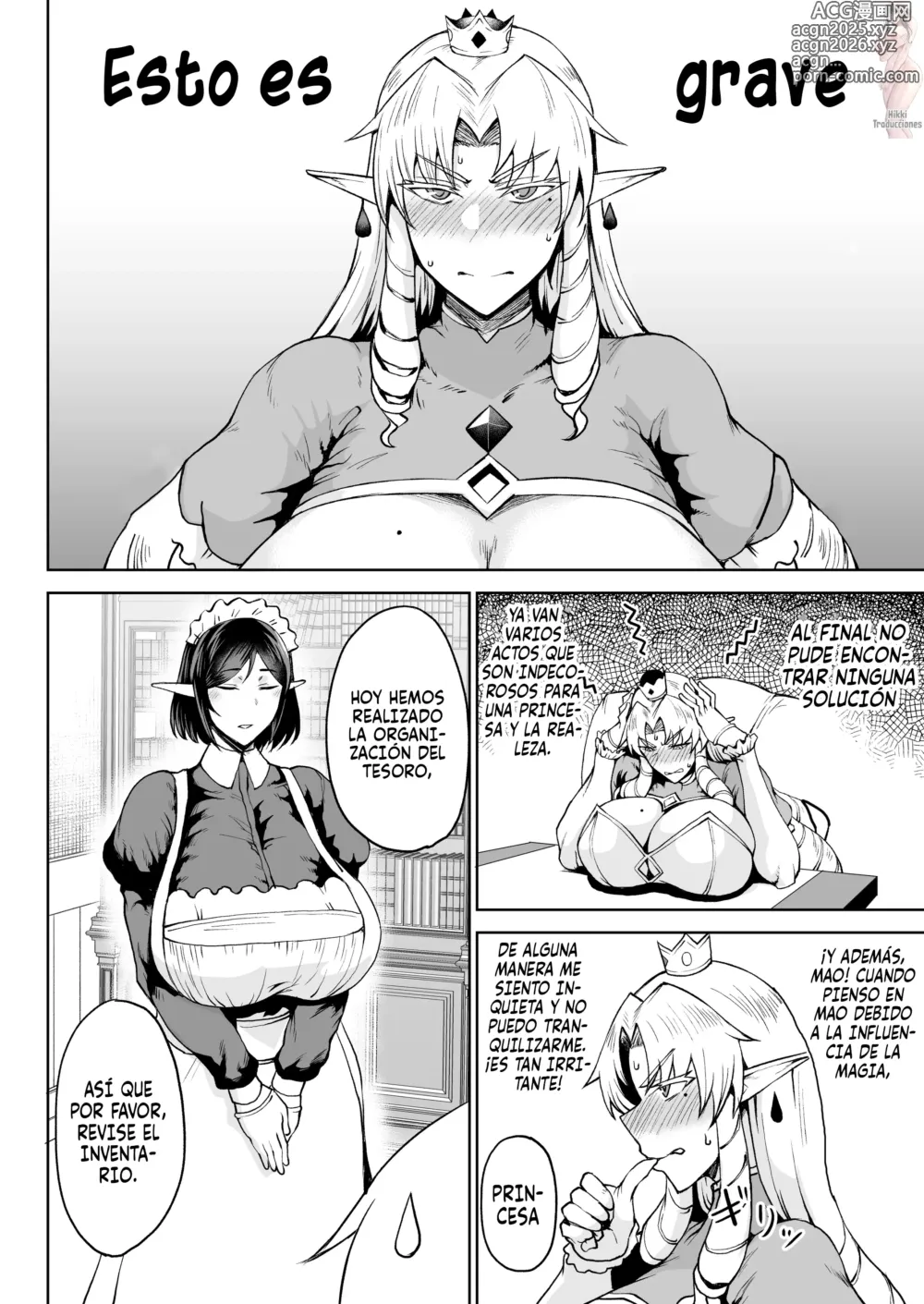 Page 27 of doujinshi Ouken Sandatsu ~Ochinpo Ippon de Oukoku Houkai Oukyuu wa Chinpo no Yuenchi~ Usurpación del Poder Real~ El Palacio Real se Convierte en un Parque de Diversiones para Penes~