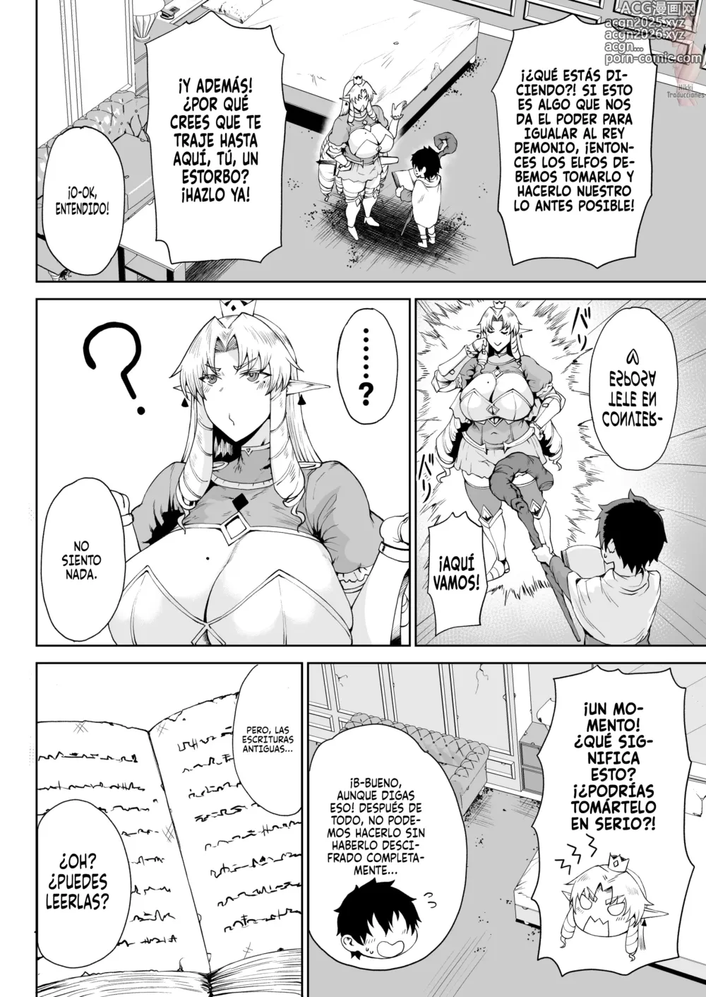 Page 5 of doujinshi Ouken Sandatsu ~Ochinpo Ippon de Oukoku Houkai Oukyuu wa Chinpo no Yuenchi~ Usurpación del Poder Real~ El Palacio Real se Convierte en un Parque de Diversiones para Penes~