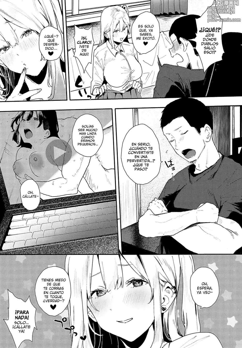 Page 5 of manga Amigos De La Infancia ~Los Sentimientos Tacitos de una Gyaru Distante~