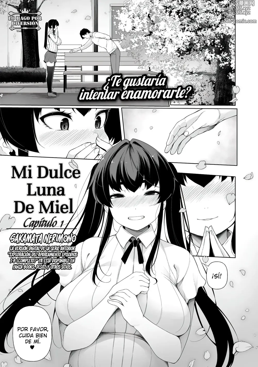 Page 1 of manga Mi Dulce Luna De Miel Cap. 1-2