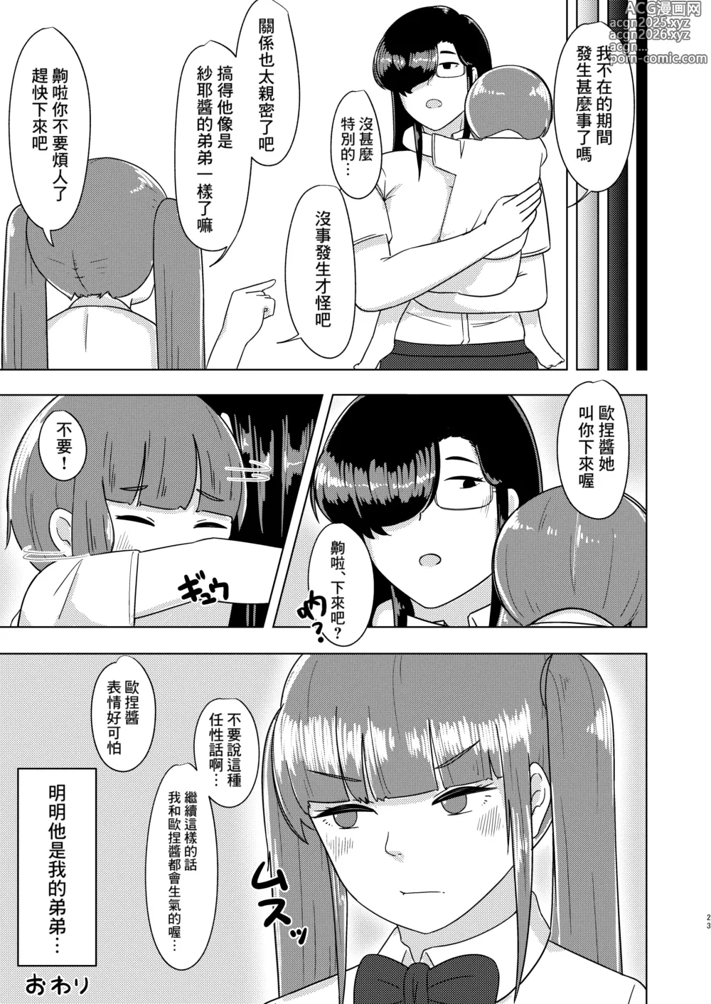 Page 23 of doujinshi Ensetsu Hakuchuumu