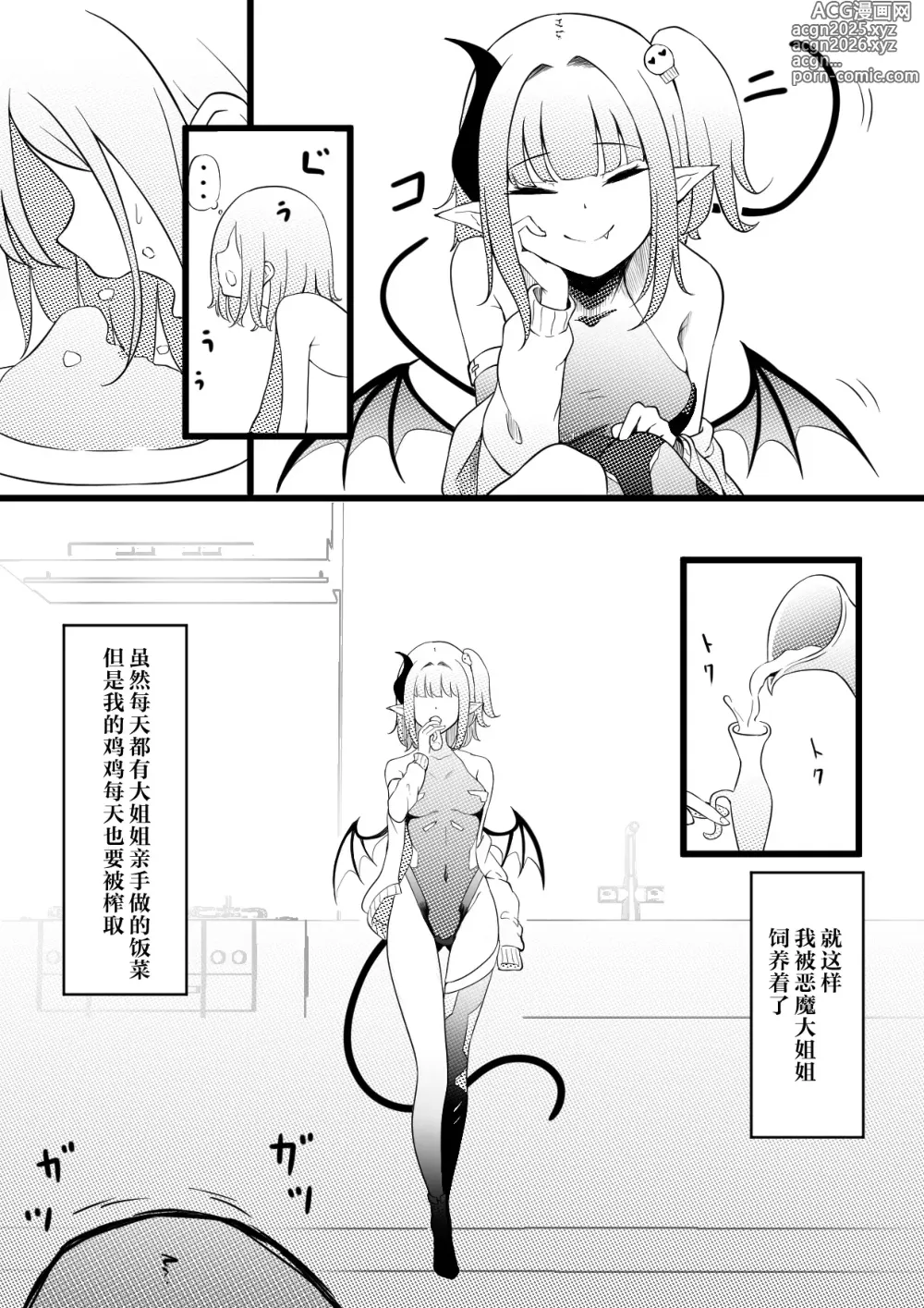 Page 12 of doujinshi 魅魔饲养员~转生到语言不通的异世界被魅魔给饲养啦~