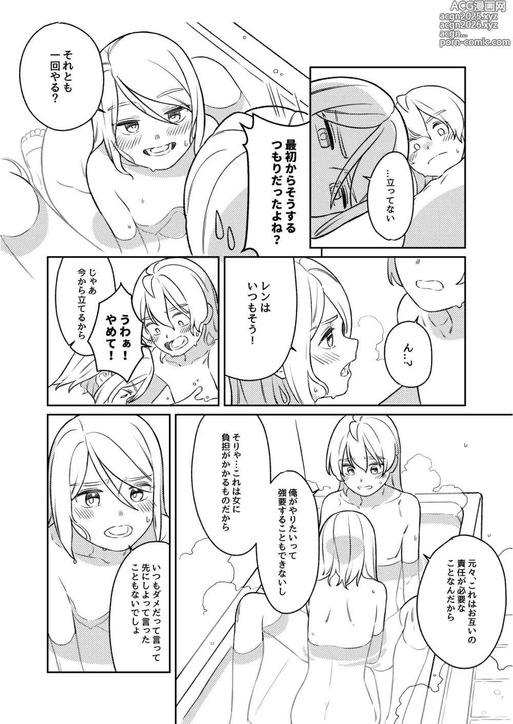 Page 10 of doujinshi KAGAMINE WEDDING PROJECT 3