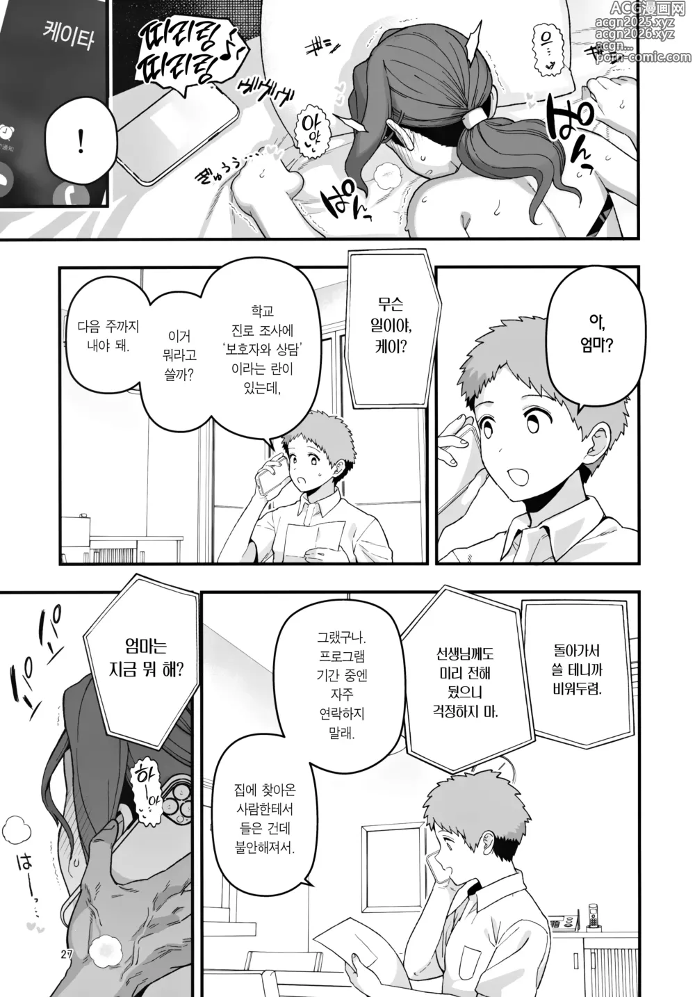 Page 28 of doujinshi 저출산 대책 파트너십으로 선정되어 버린 엄마와 수컷