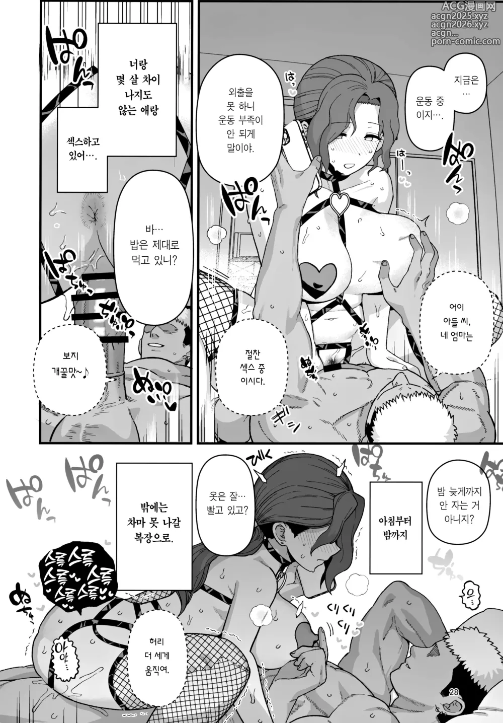 Page 29 of doujinshi 저출산 대책 파트너십으로 선정되어 버린 엄마와 수컷