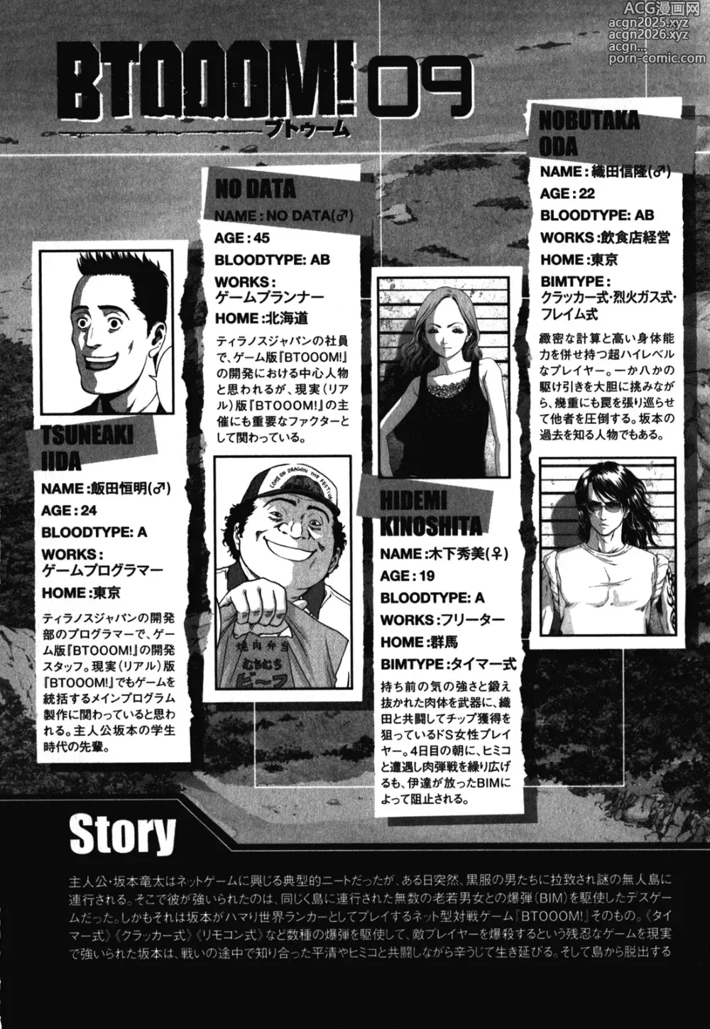 Page 9 of manga Btooom v09