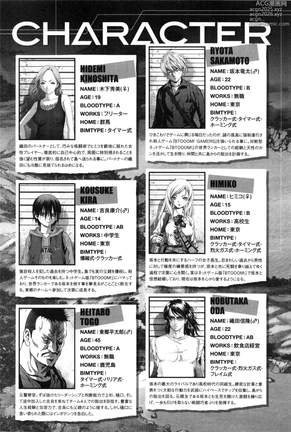 Page 12 of manga Btooom v11
