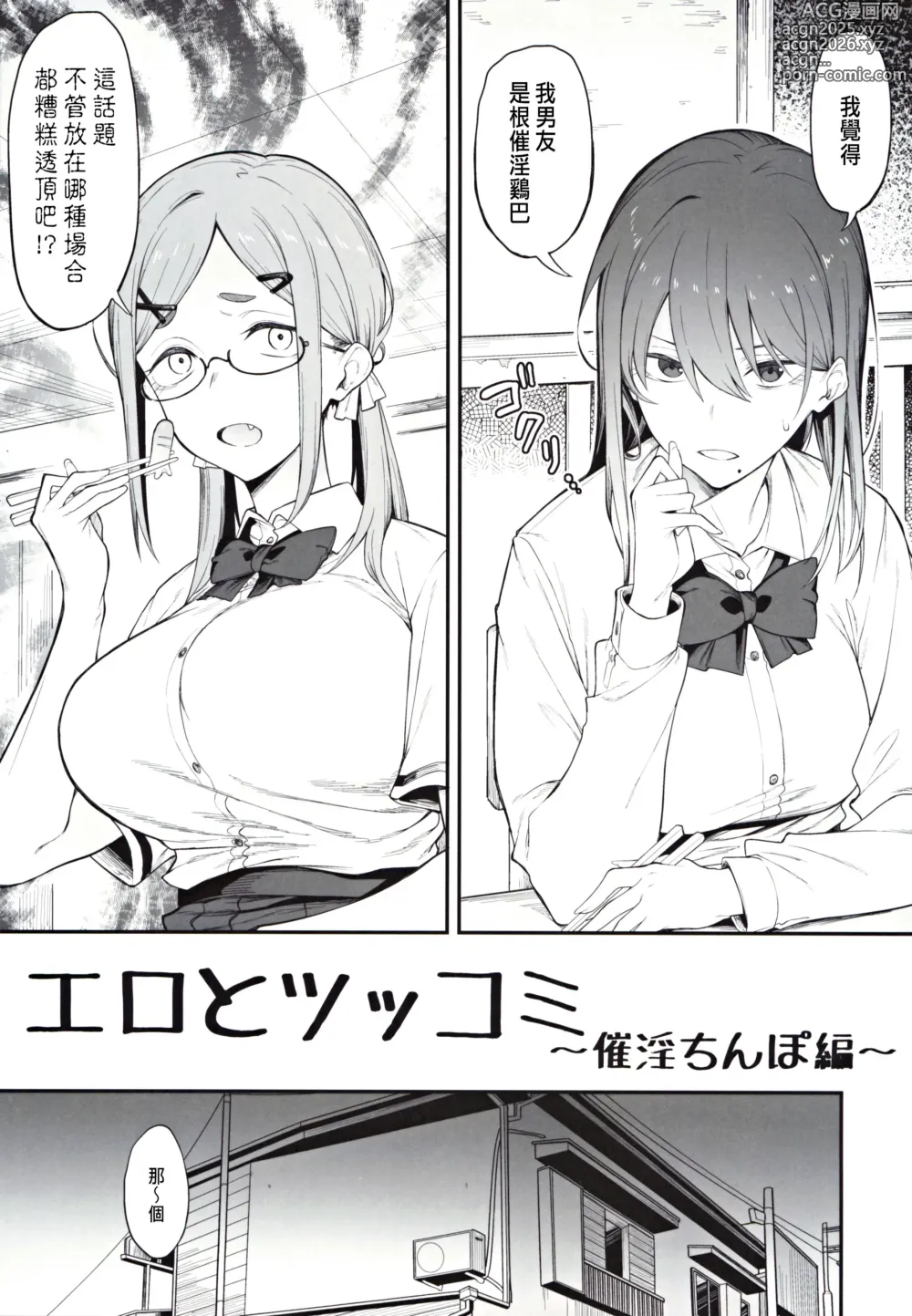 Page 4 of doujinshi Ero to Tsukkomi ~Saiin Chinpo Hen~