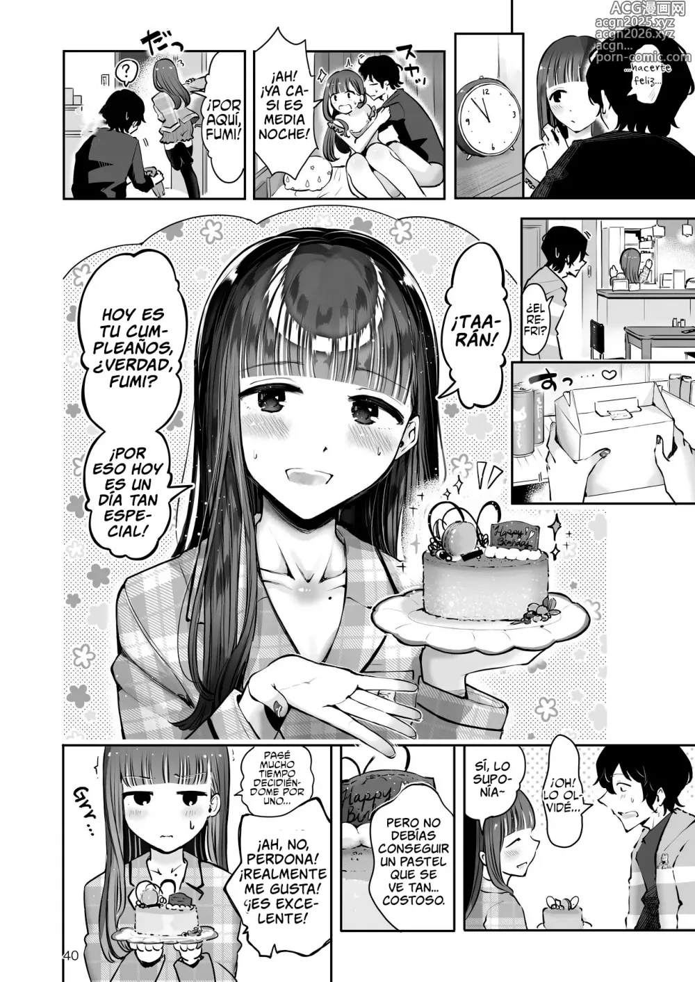 Page 38 of doujinshi Akisame Mabara ni Natte