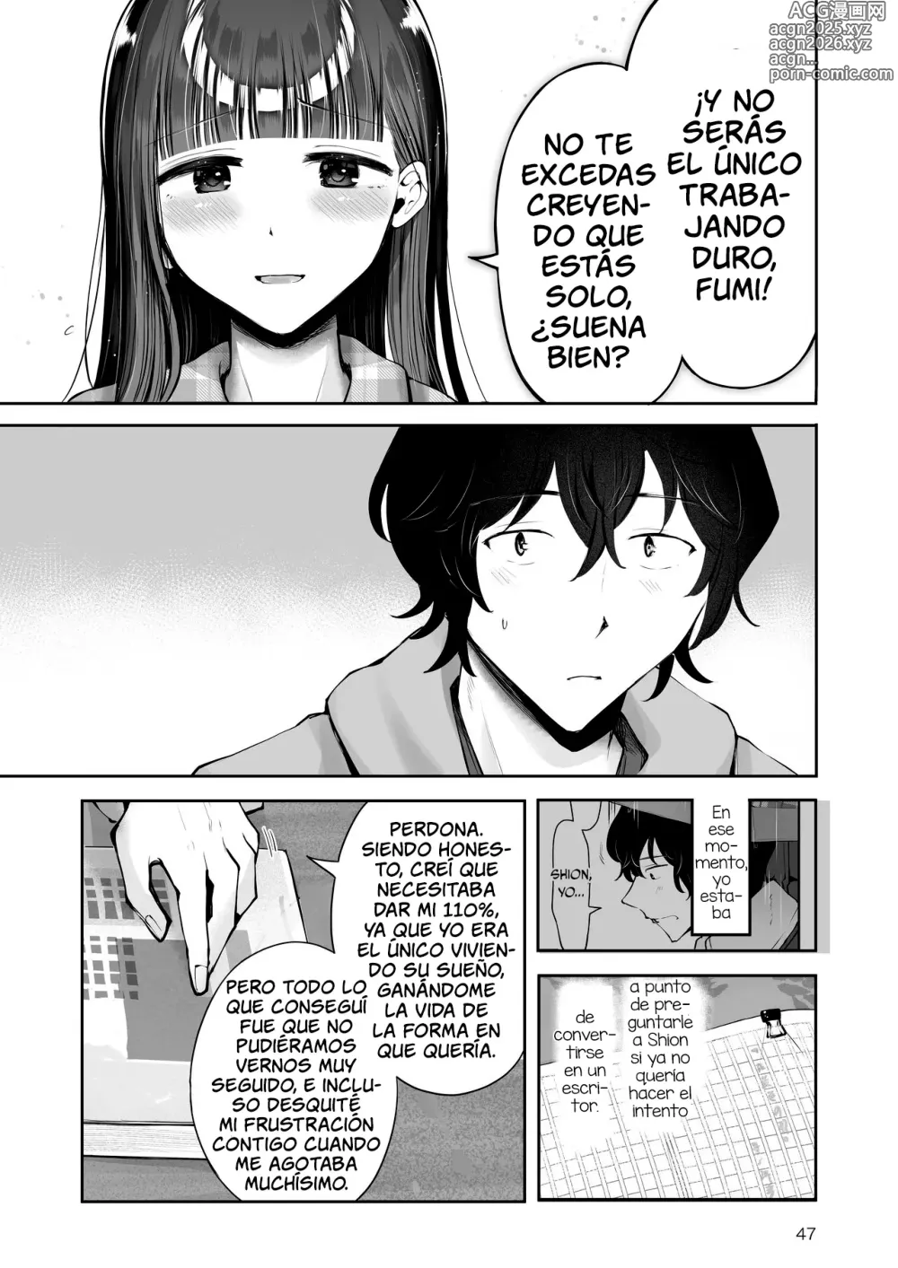 Page 45 of doujinshi Akisame Mabara ni Natte