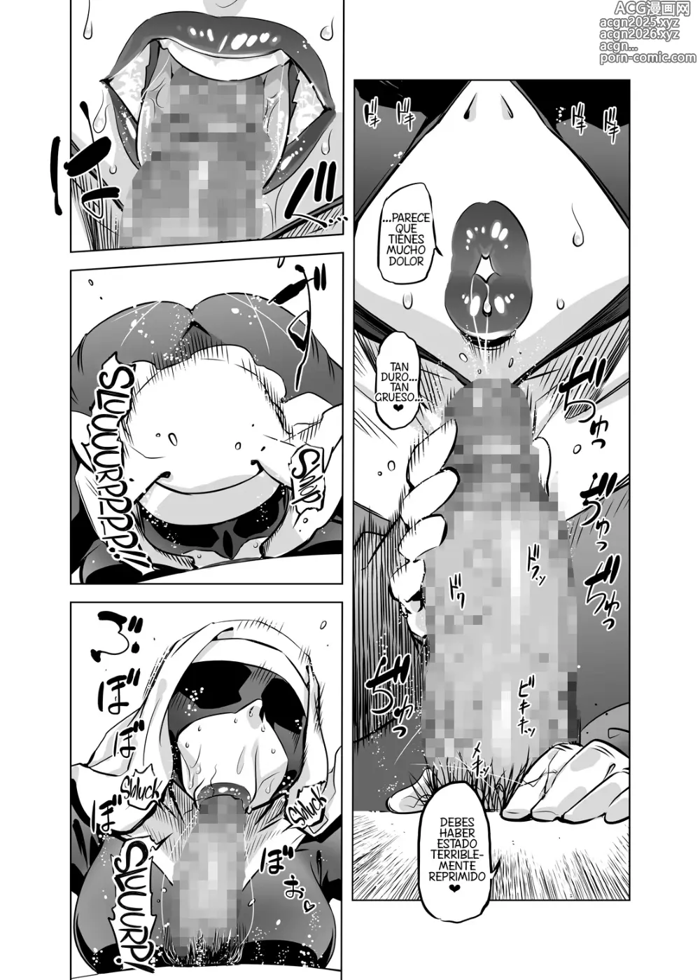 Page 9 of doujinshi Full Face Mask Sex Slave Wife, 〇〇-san