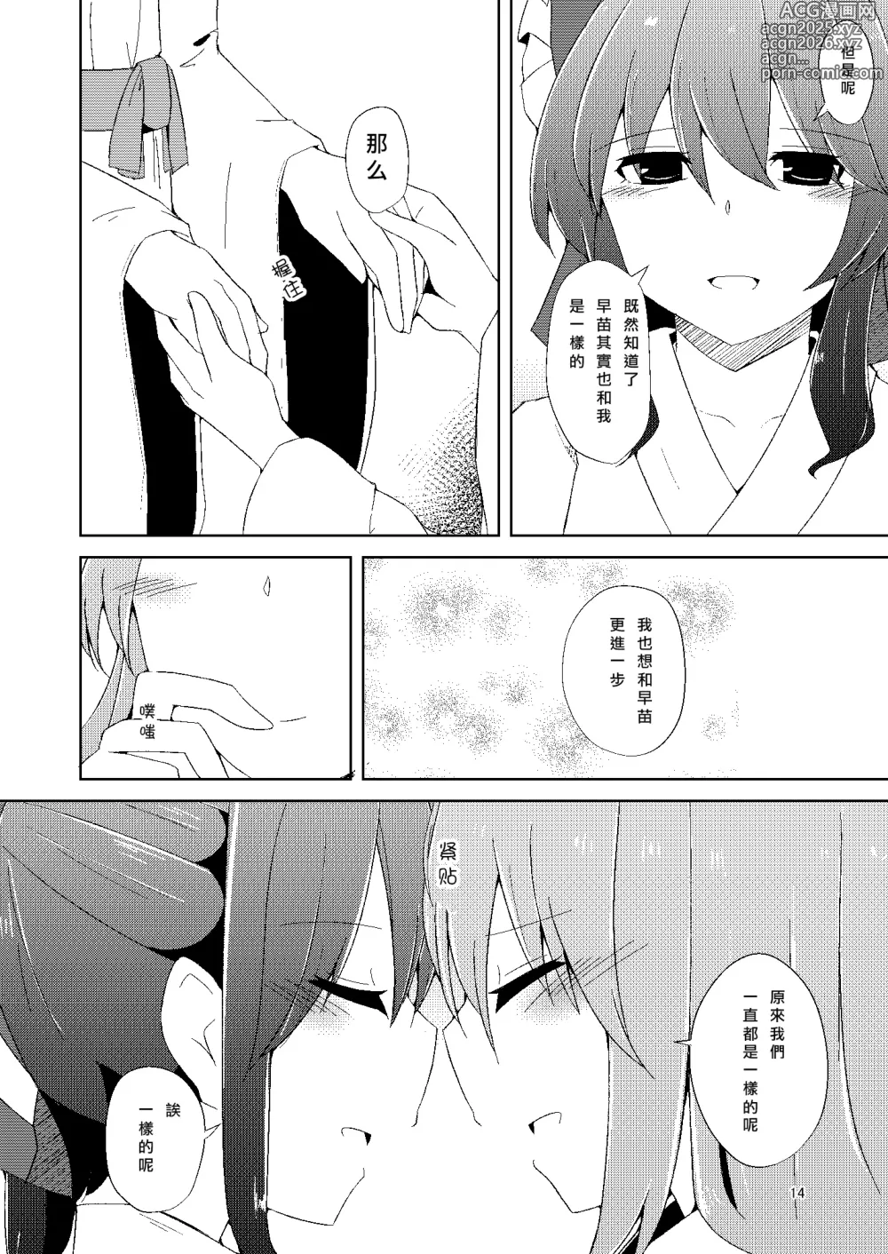 Page 14 of doujinshi Onaji desu ne