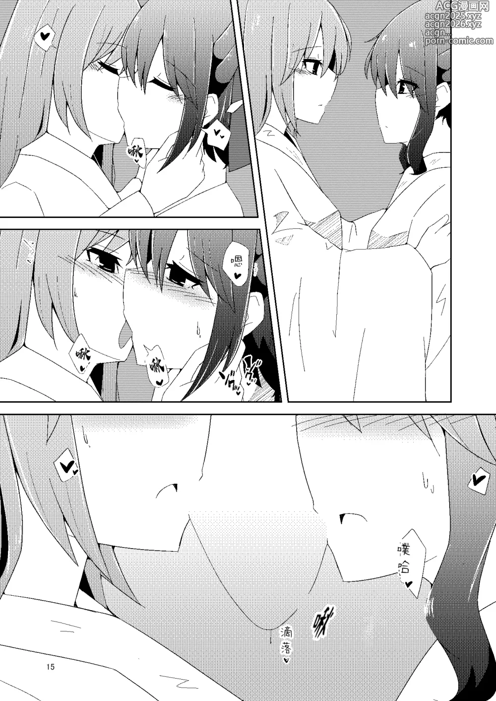 Page 15 of doujinshi Onaji desu ne