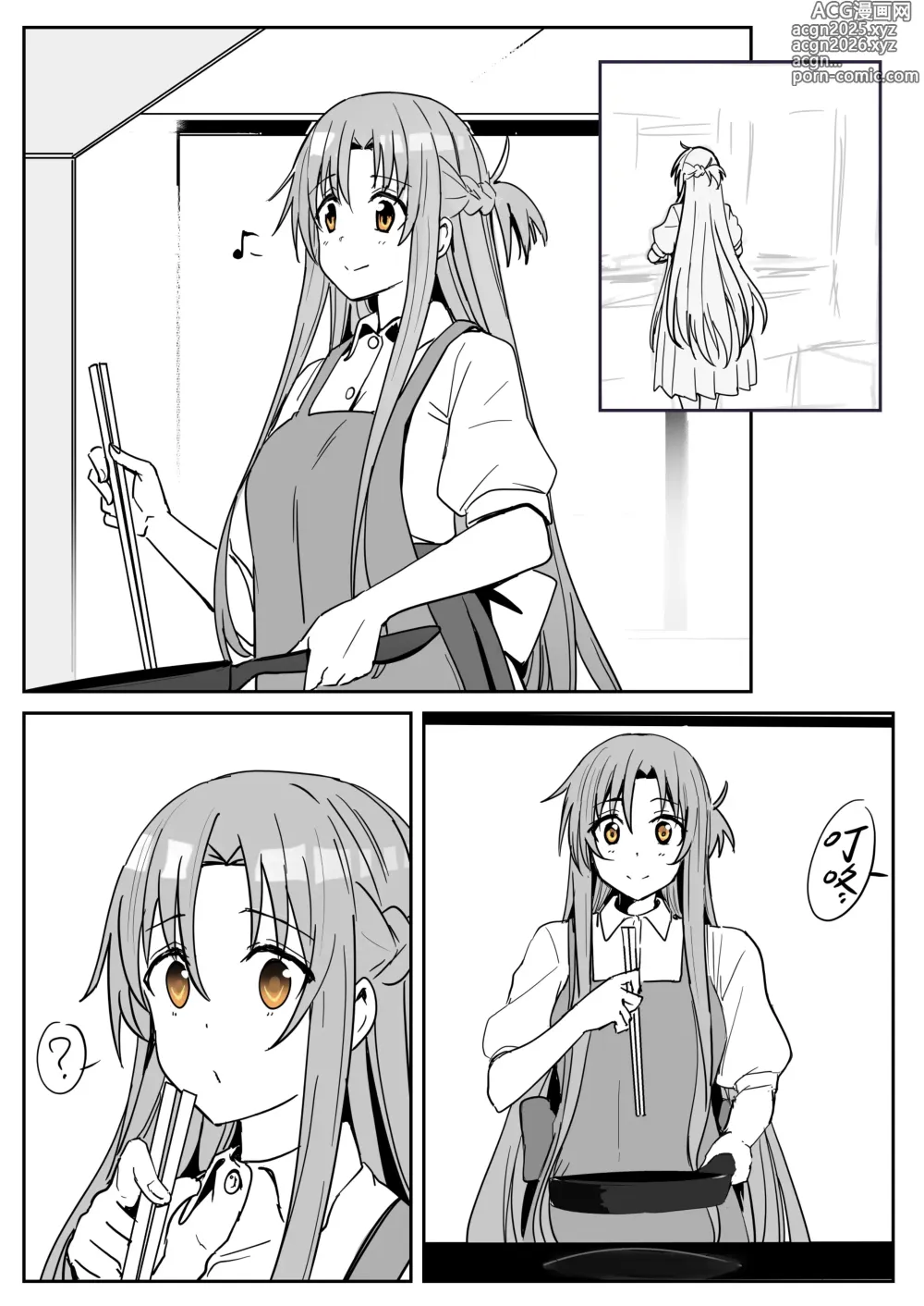 Page 4 of doujinshi Asuna 0.0