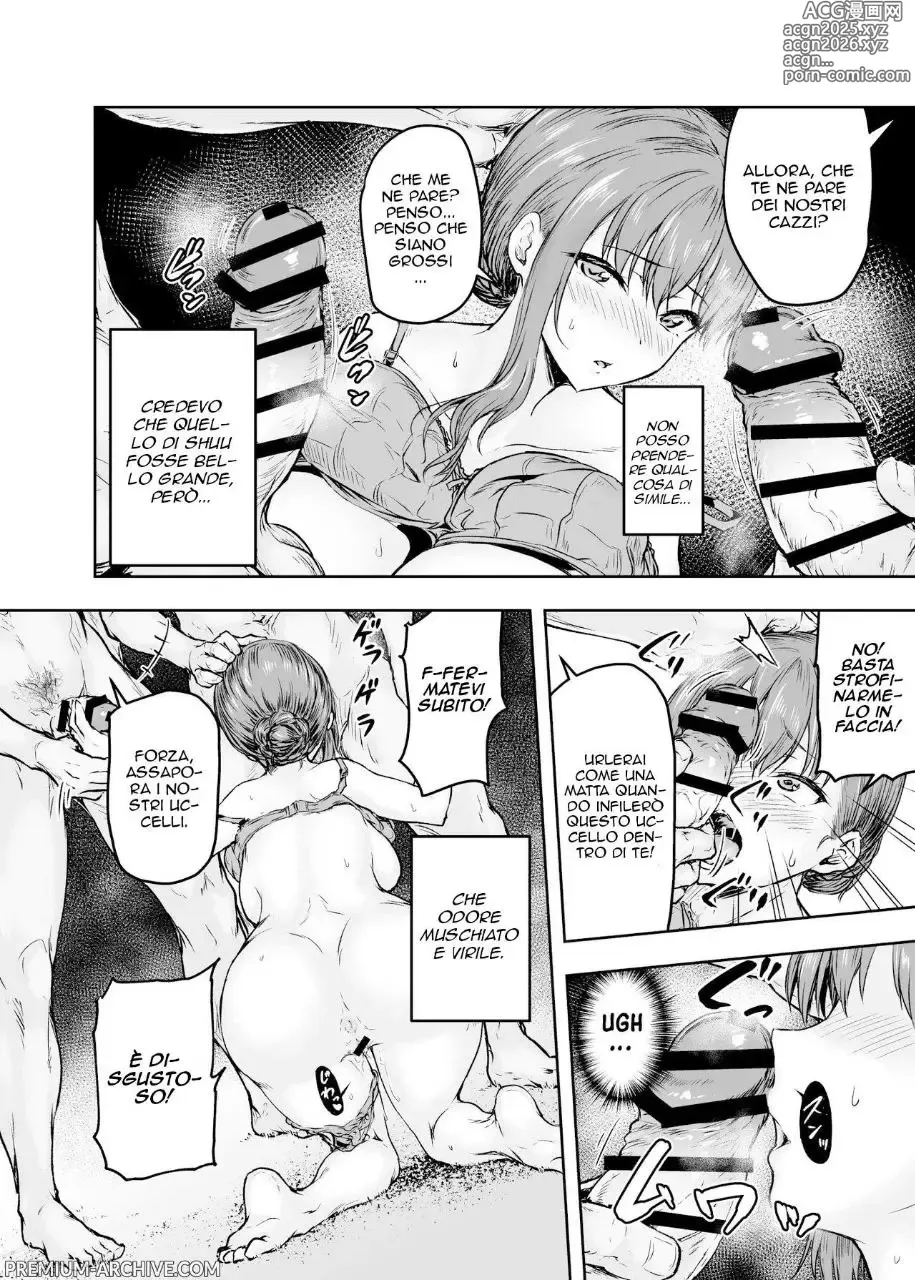 Page 19 of doujinshi Watashi... Kaerare Chaimashita. Ch. 1-2-3 -AroThir OL ga Yarichin Daigakusei-tachi no Chinpo ni Dohamari suru made-